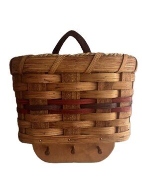 Vintage Basket Key Holder